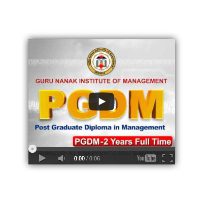 Guru Nanak Institute of Management ad